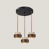 Travertine pendant for kitchen decor