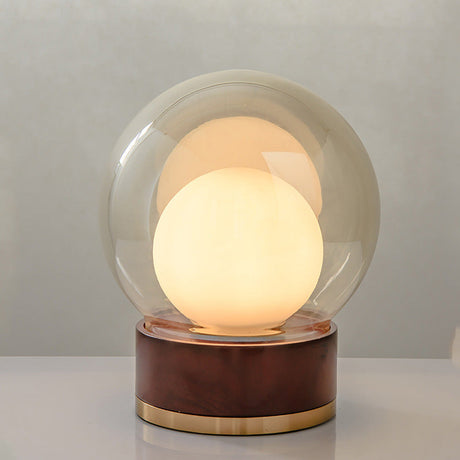 Wood Table Lamp for Hospitality Settings