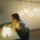 Crescent Silhouette Pendant Lamp Additional Angle