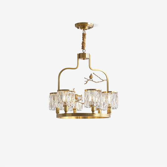 Nature Inspired Chandelier for Entryway