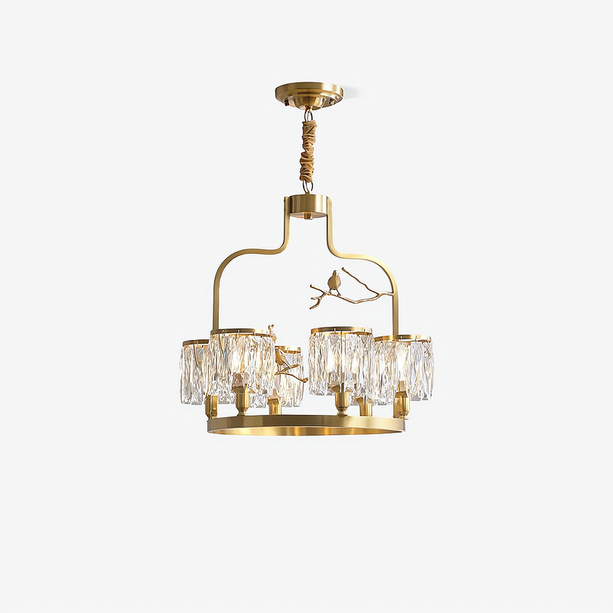 Nature Inspired Chandelier for Entryway