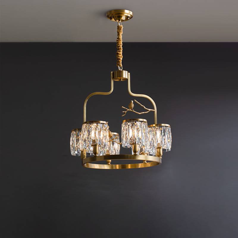 Crystal Chandelier for Dining Area Ambiance