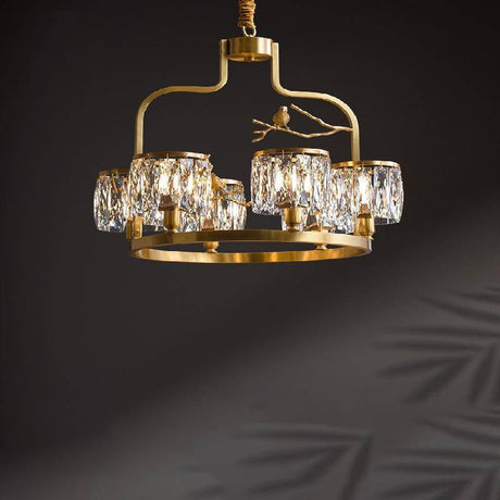 Crystal Chandelier for Living Room Decor