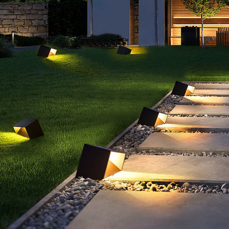 VerdantGlow Steel Pendant Light lifestyle scene – garden | OroDwell