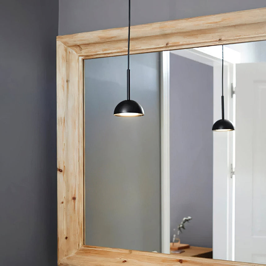 Metal Pendant Light With Geometric Design - OroDwell