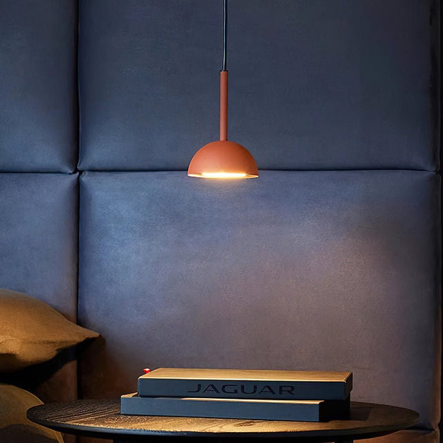 OpalineLuxe Geometric Metal Pendant Light – Hero View - OroDwell