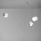 Drum Pendant Light Black Finish Detail