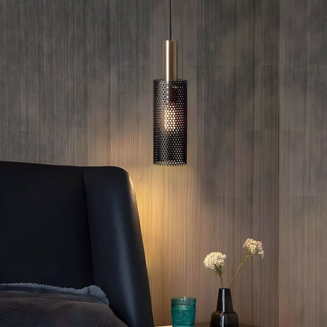 Cylindrical Pendant Light for Dining Room and Bedroom