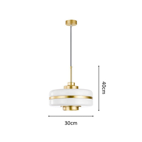 LumiNord Pendant Lamp Close-Up Glass Detail View - OpalDwell