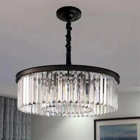 Crystal pendant for entryway decor