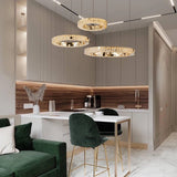 flush mount led chandelier for entryway