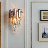Modern Crystal Wall Lamp for Bedroom