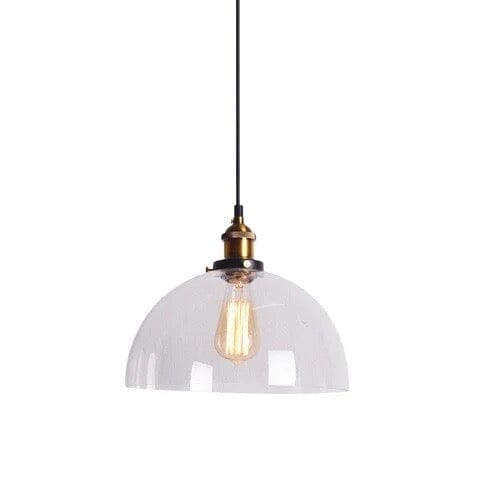 glass pendant chandelier with iron fixture for cozy dining nooks