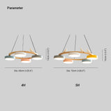 LED Chandelier Warm Light Fixture