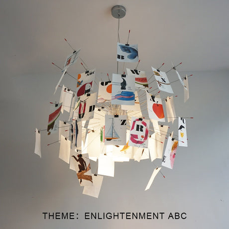 Personalizable lighting fixture close-up