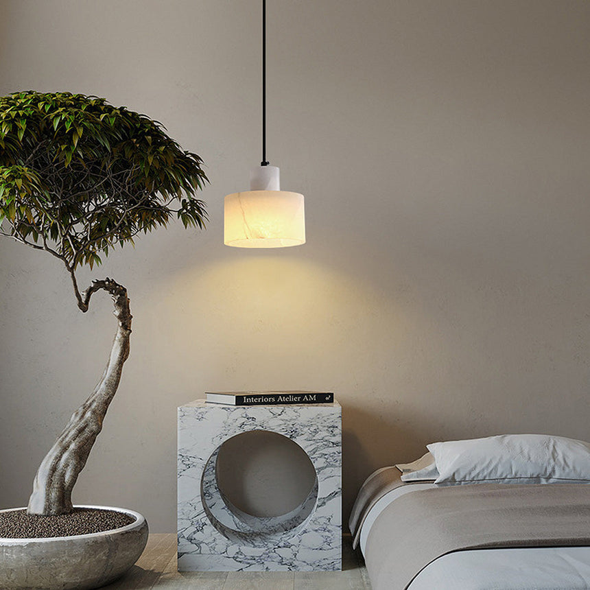 Pendant Light In Marble Finish - OroDwell