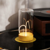 MagnetaFlex Acrylic Table Lamp close-up – compact magnetic design | OroDwell
