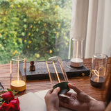 Acrylic Table Lamp easy installation view | OroDwell