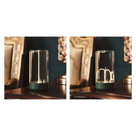 MagnetaFlex Acrylic Table Lamp lifestyle scene | OroDwell