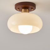 Wood Ceiling Light Classic Vintage Charm For Living Room - OroDwell