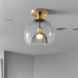 Glass Ceiling Light for Corridor