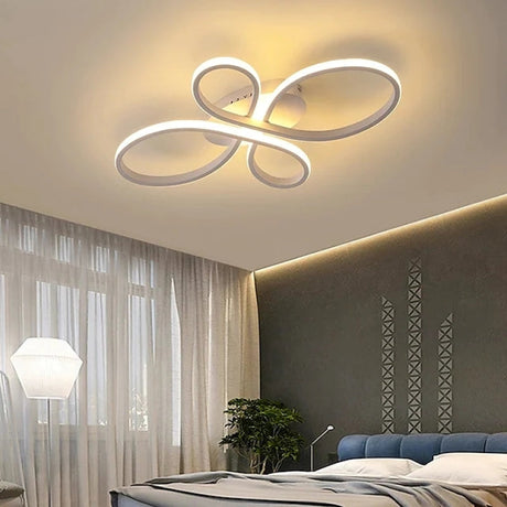 Multi-Ring LED Ceiling Light with Dimmer