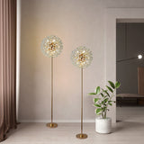 Crystal Floor Lamp for Bedroom Accent