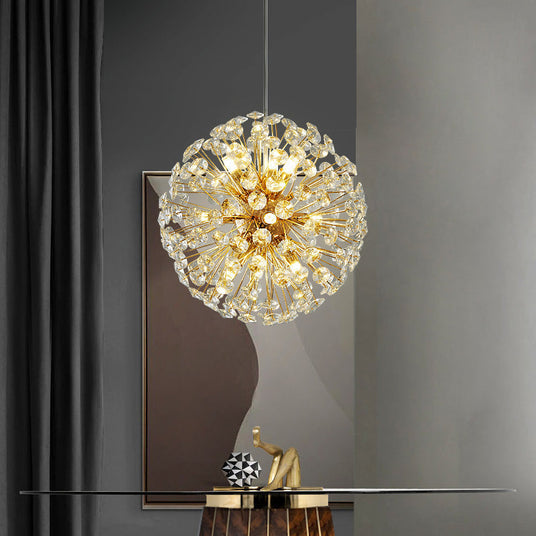Tri Color LED Chandelier Fixture