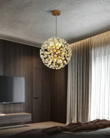 Dandelion Inspired Ceiling Light Detail