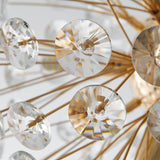 Chandelier Light and Shadow Detail