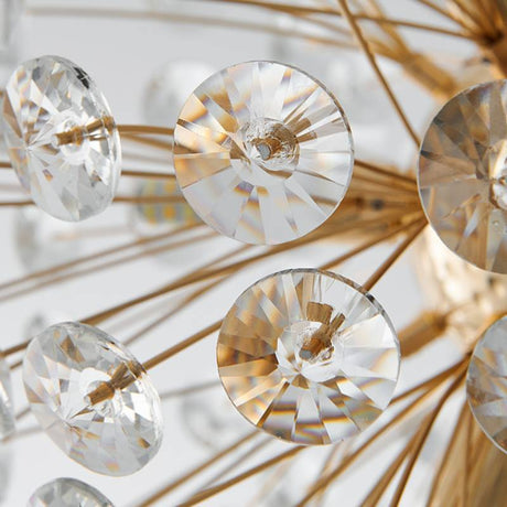 Chandelier Light and Shadow Detail
