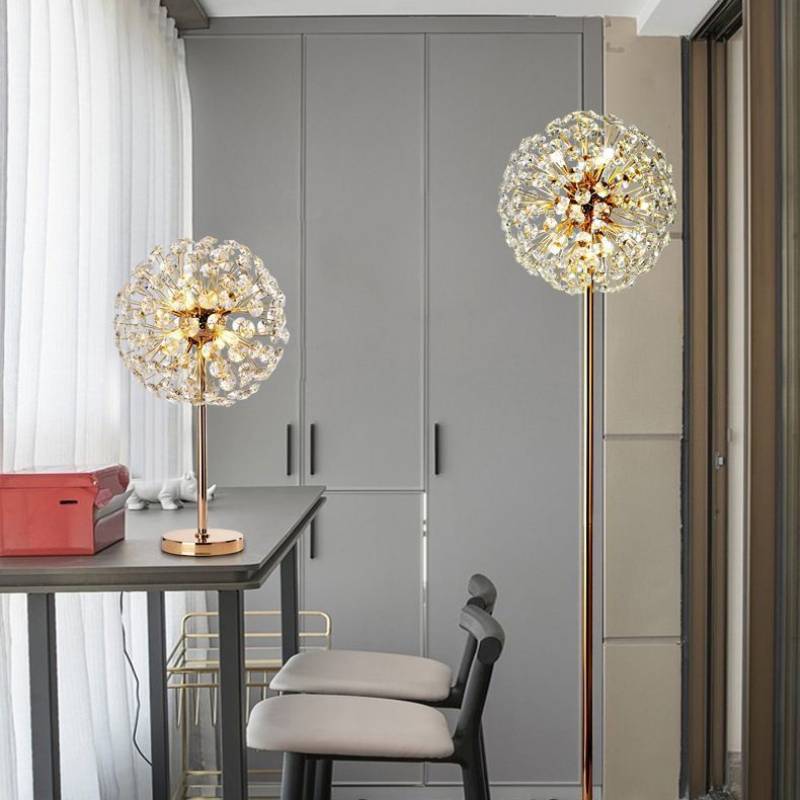 Crystal Table Lamp for Contemporary Homes