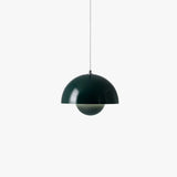 Glass pendant light fixture diameter close-up view