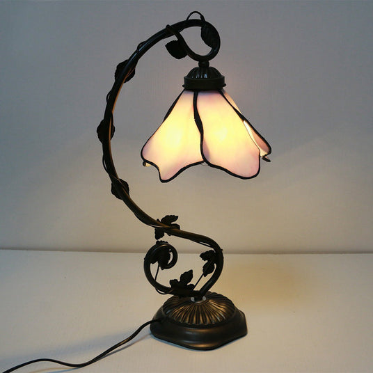 Glass Shade Table Lamp for Contemporary Homes