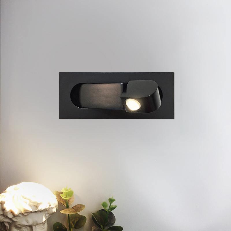 Nightstand Lamp - Aluminum and Metal Modern Adjustable Design | OroDwell
