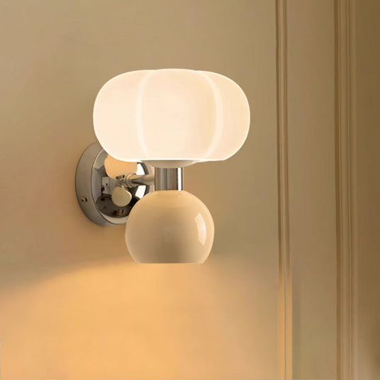 Wall Lamp with Cream Finish
