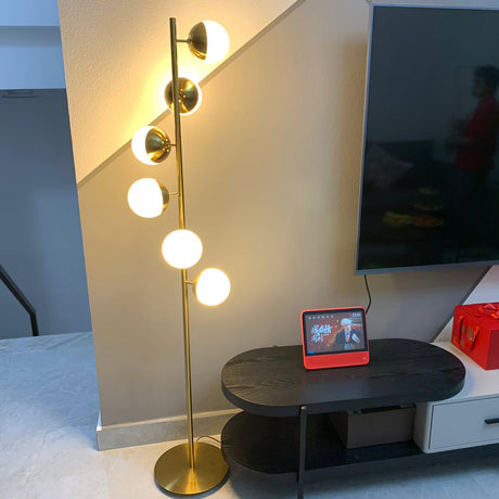 LunaraGlow Sphere Lamp for Bedroom and Study