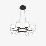 Globe Shade Chandelier for Entryway OpalDwell