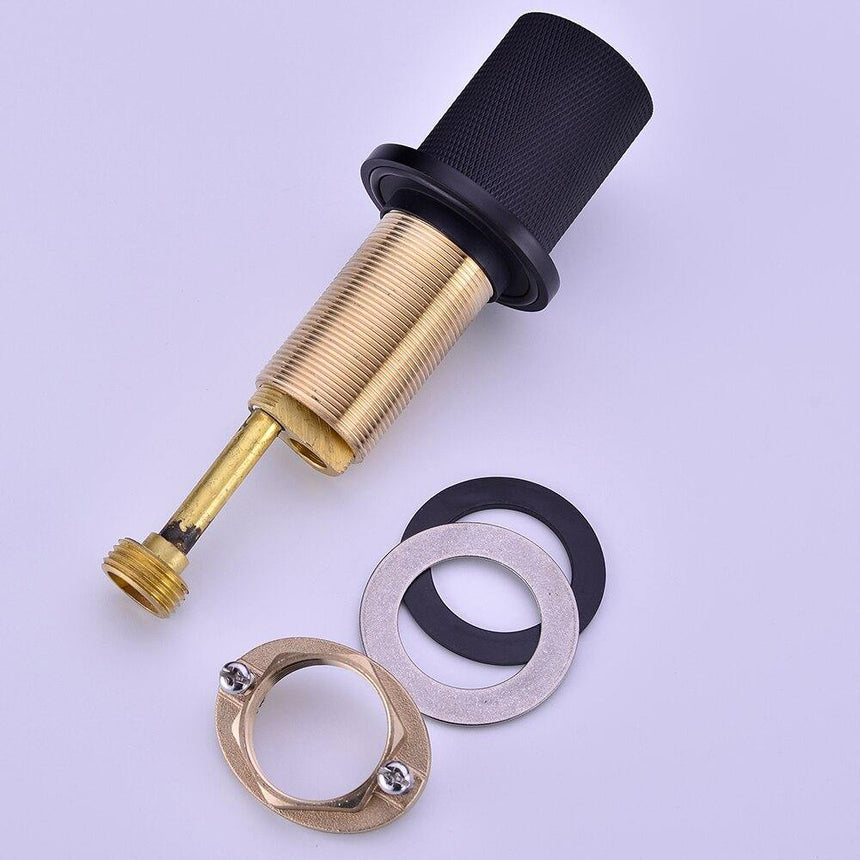 Dual-handle basin faucet - knob handles