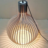 Rustic Cage Chandelier Final View