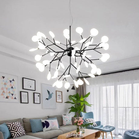 sleek modern chandelier design