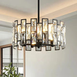 Crystal Pendant Light Adjustable Cord Installation - OpalDwell