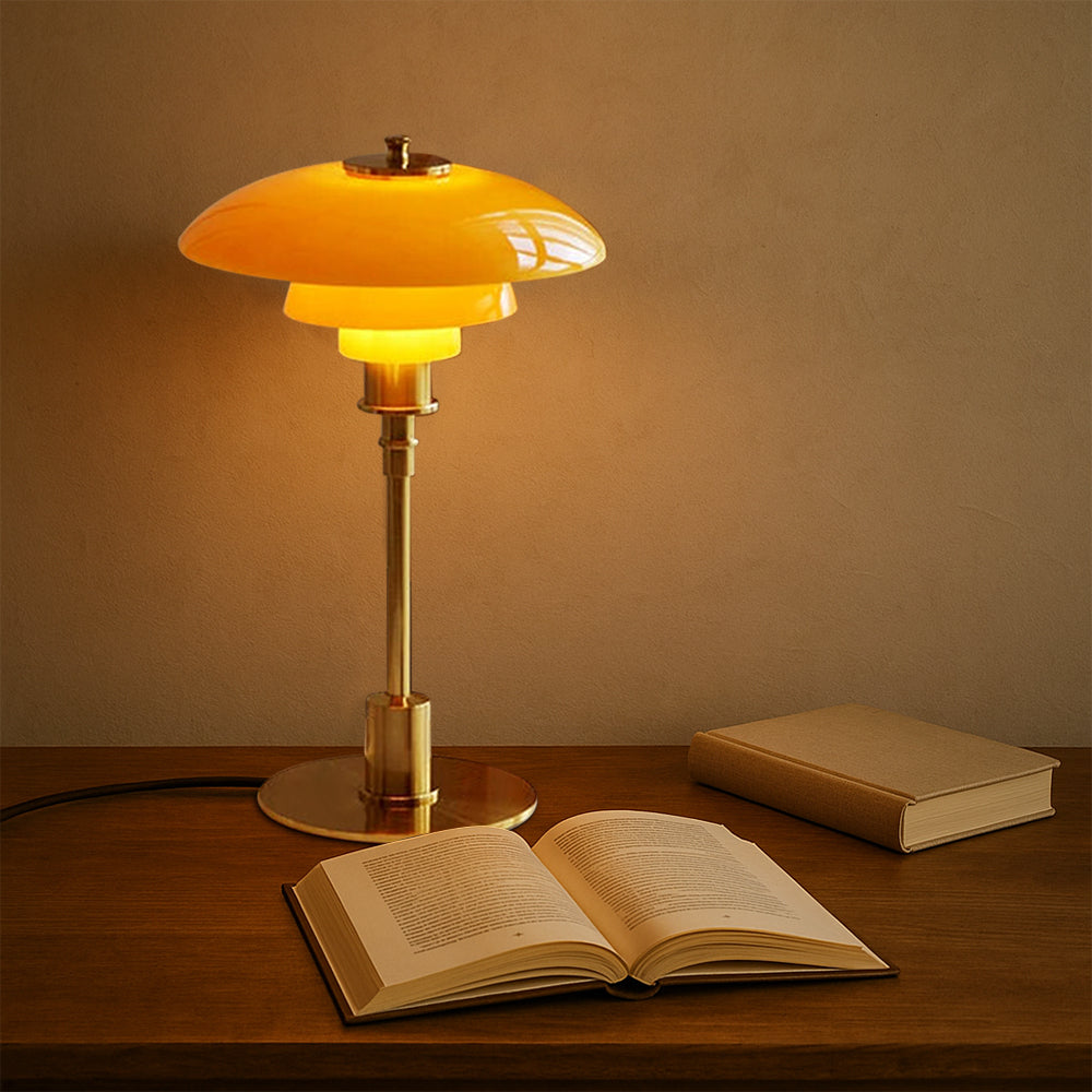 Glass table lamp dimensions size reference