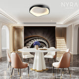 Virelli Ceiling and Wall Light Black Finish