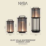 Patio lantern decor for evenings