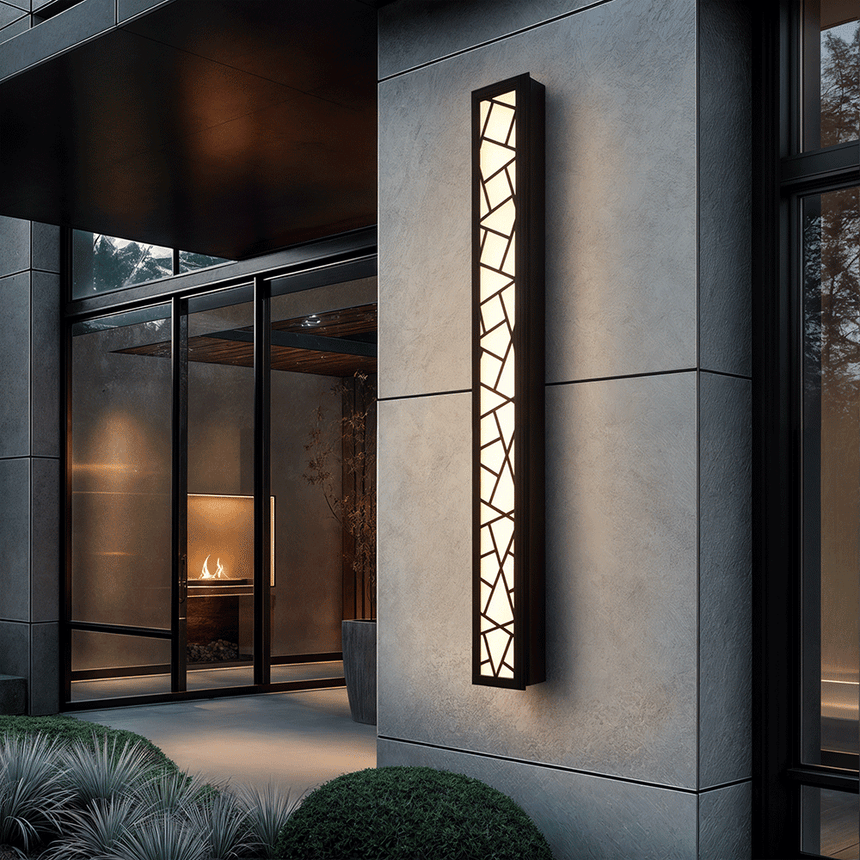 Marin Aluminum Outdoor Wall Light Design
