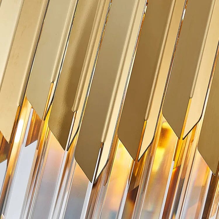 Crystal Pendant Light Fixture for Living Room