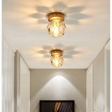 Copper Wall Lamp for Hallway Accent
