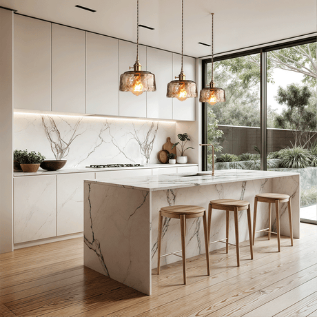 Lunaro Glass Lights – Modern Pendant Light