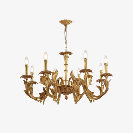 Antique Brass Chandelier for Dining Room OpalDwell